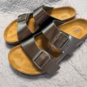 Birkenstock Women’s Metallic ANTHRACITE- Normal Width- Sz 38 No longer sold!